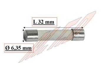 Fusible 6,3A 6,35X32MM