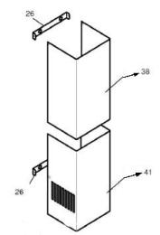 conduit inferieure REP 41