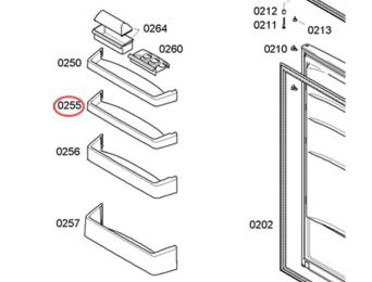 Etagère de porte