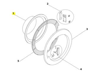 Hublot plastique 