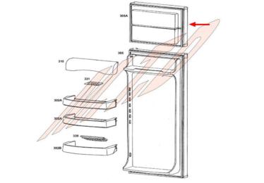 Joint de porte congelateur