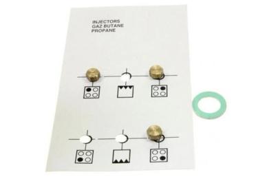 Kit injecteurs de gaz butane