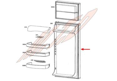 Joint de porte refrigerateur