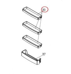 Balconnet superieur ou intermediaire