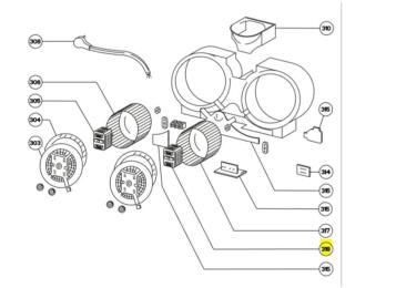 Moteur droit