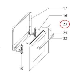 Vitre de porte