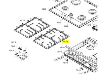 Grille gauche