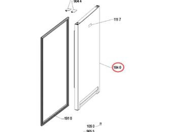 Porte inox