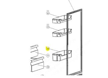 Balconnet à bouteilles