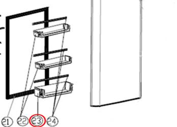 Balconnet à bouteilles